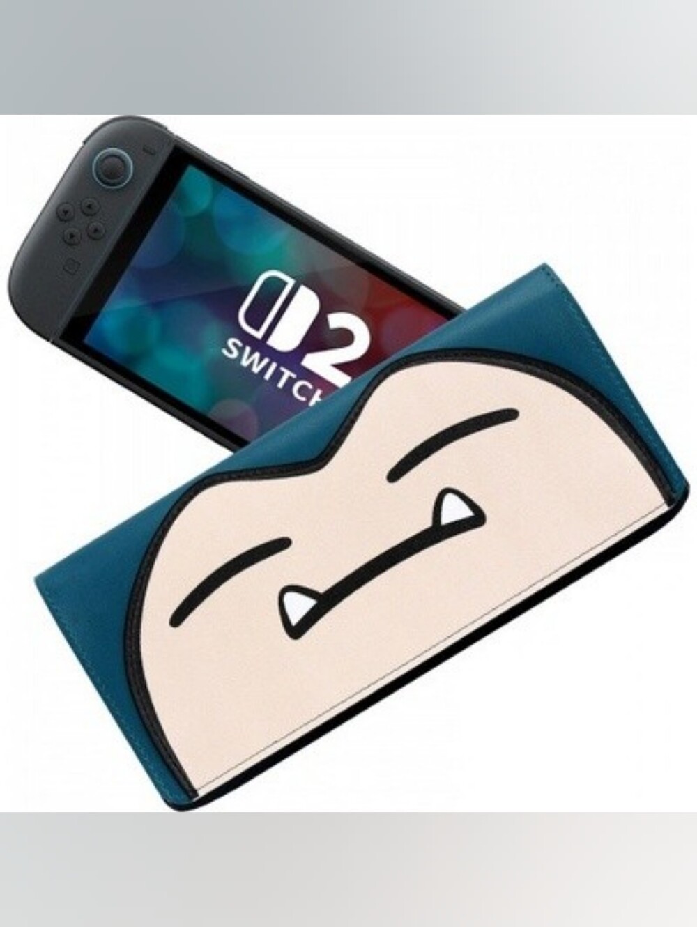NWOT Fun lab Nintendo Switch Pokemon Snorlax Themed Carry Sleeve Clutch